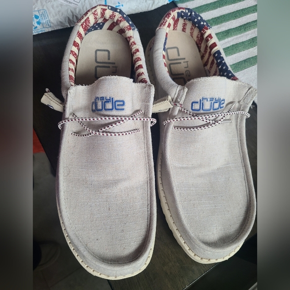 Hey Dude Other - Mens Hey Dude size 10 patriotic shoes